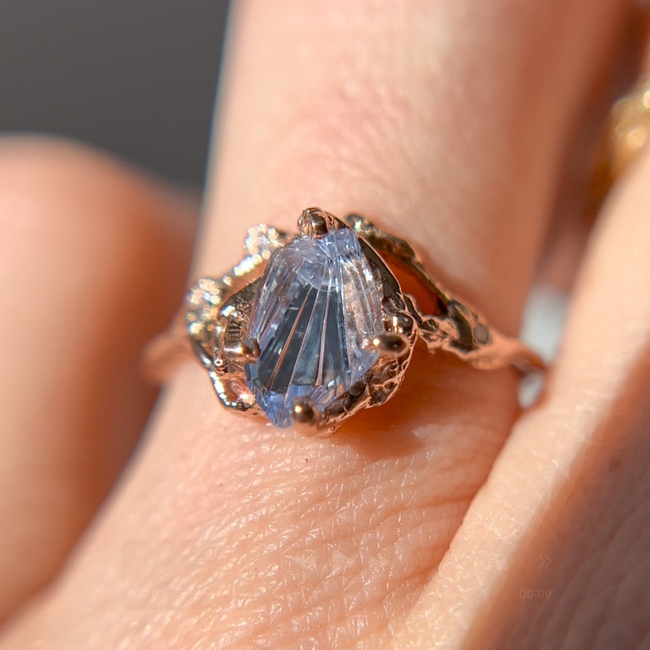 Naples Half Halo Ring Setting