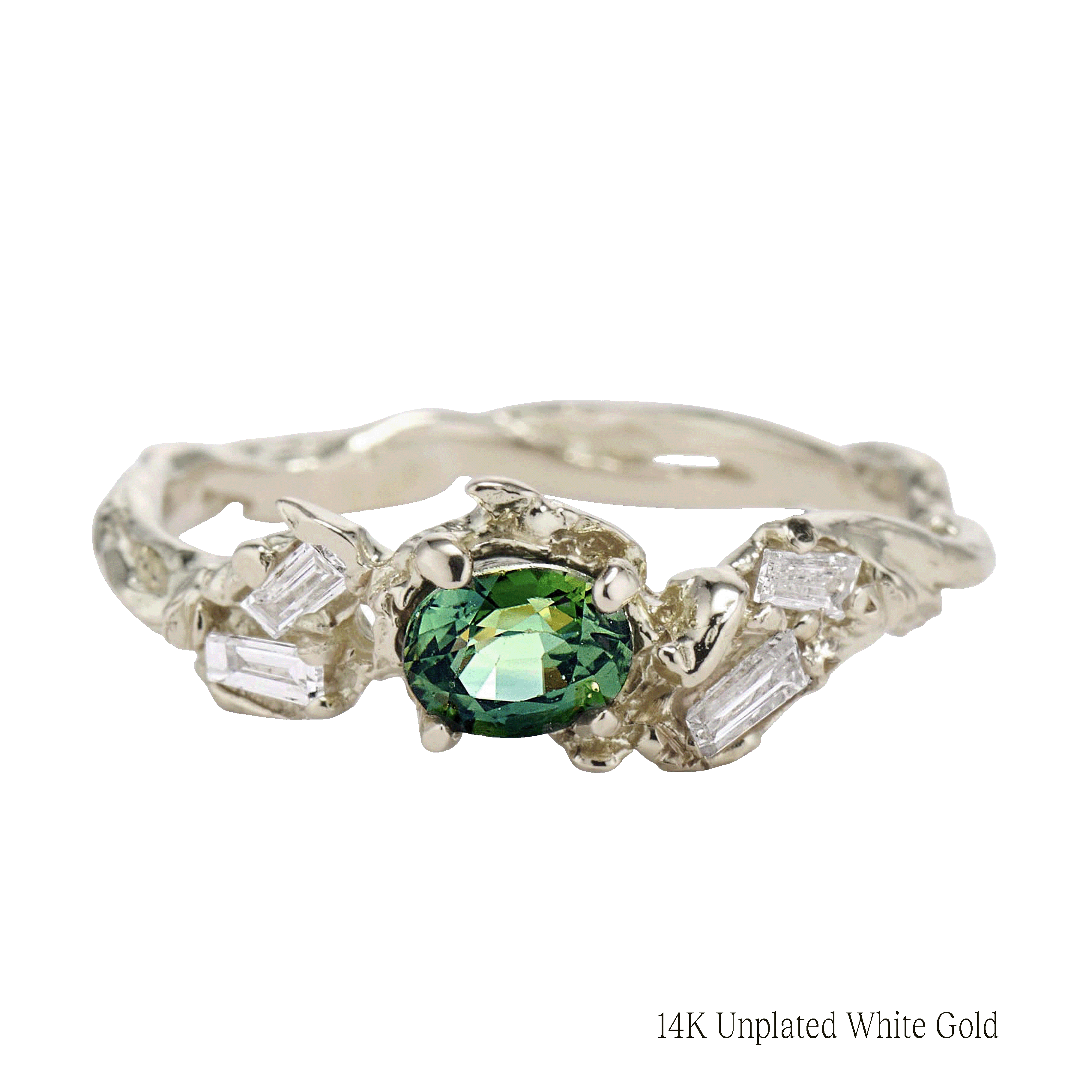 Union Green Sapphire Ring