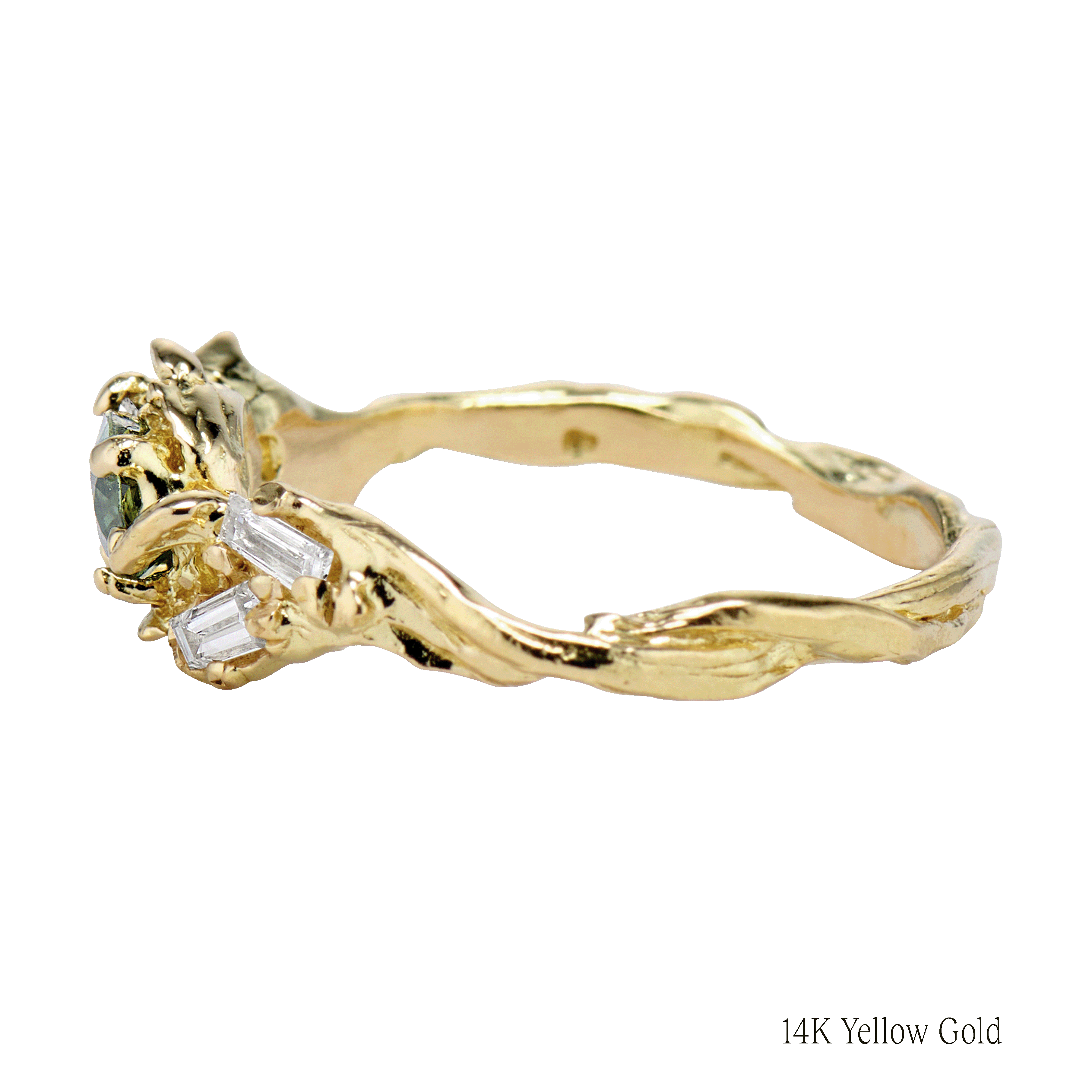 Union Green Sapphire Ring