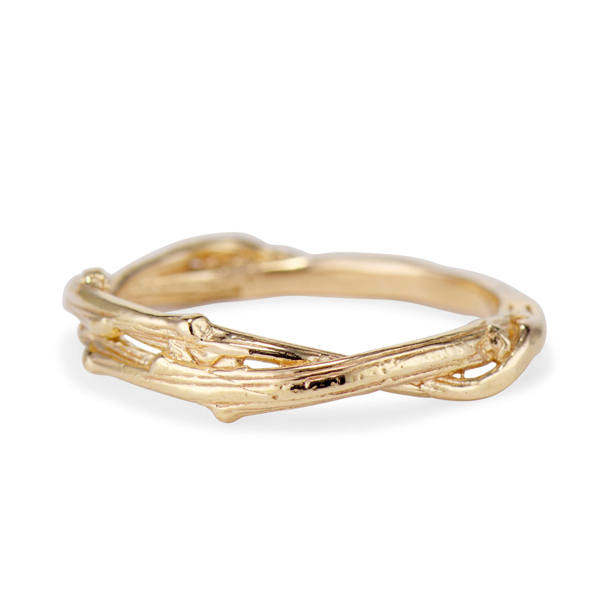 14K Yellow Gold Unity Ring by Olivia Ewing Jewelry