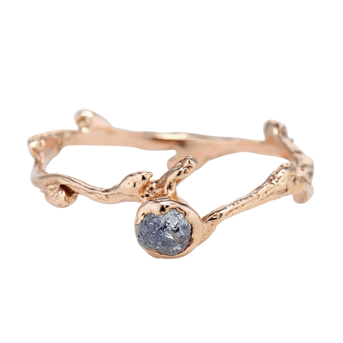 Verona Rough Sapphire Ring
