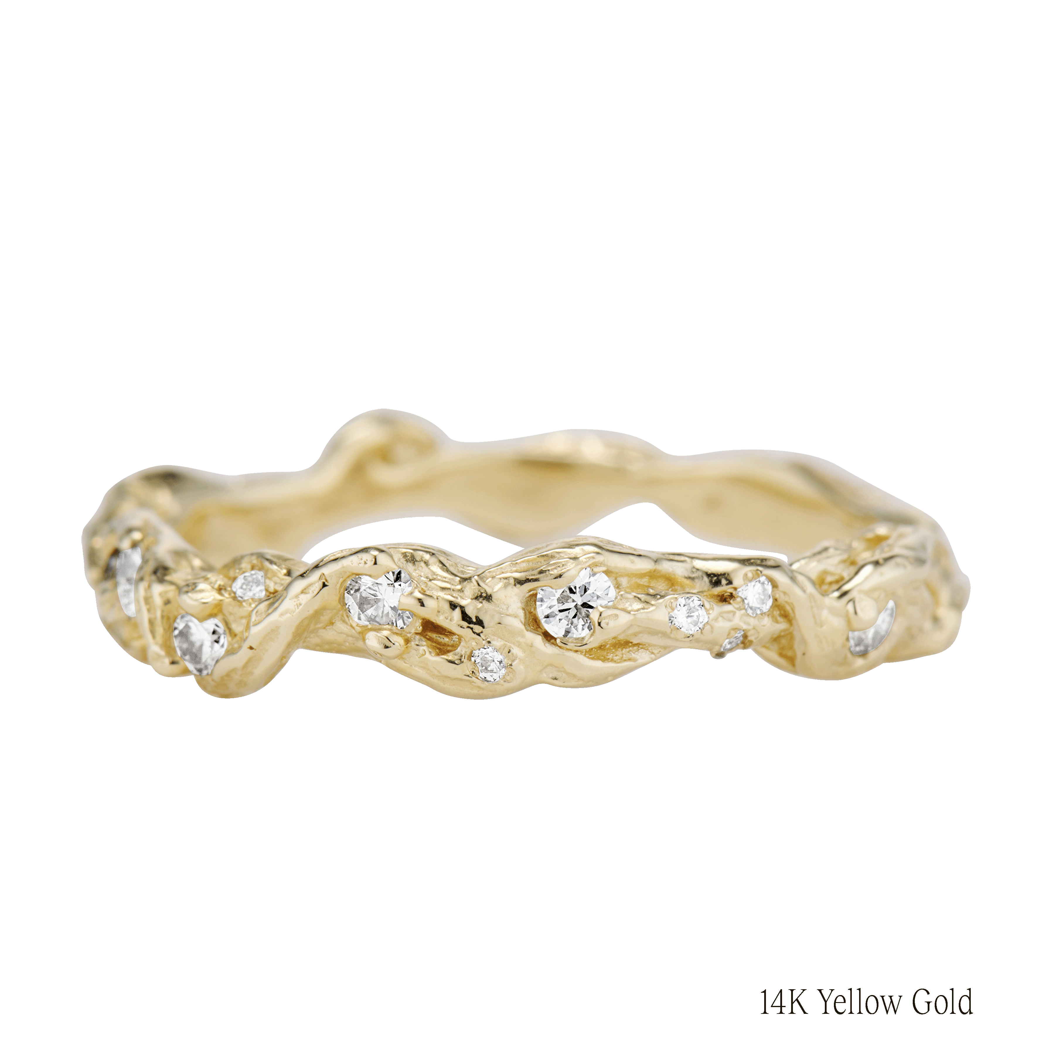 Diamond Dusted Woodland Ring