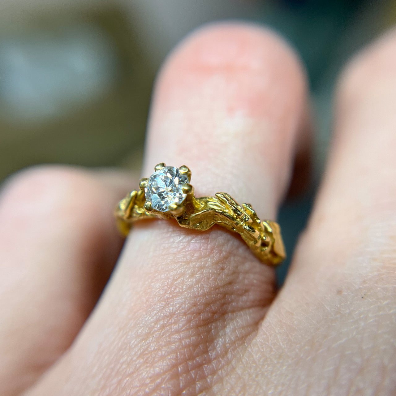 Aelin Diamond Solitaire