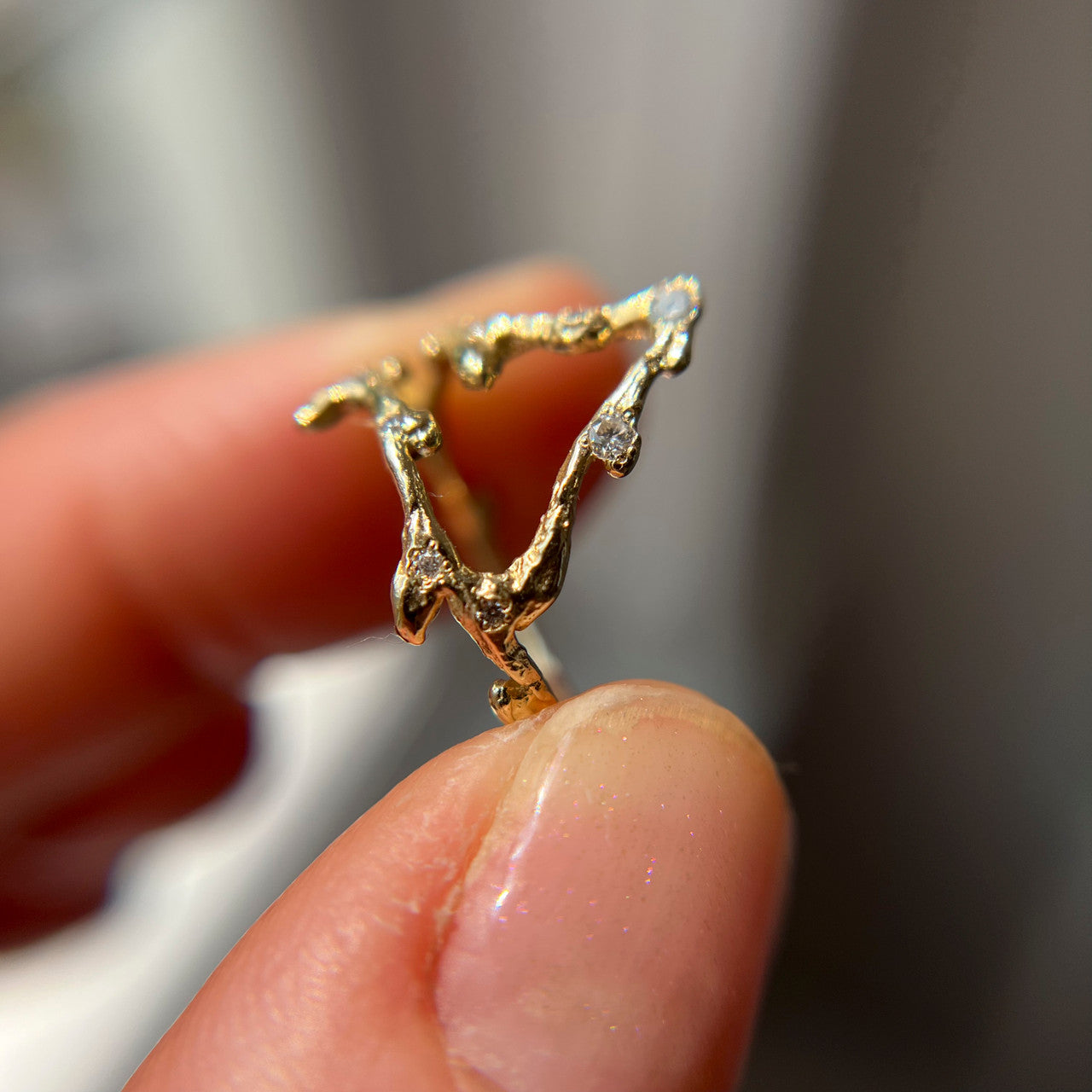 Capricorn Zodiac Constellation Ring