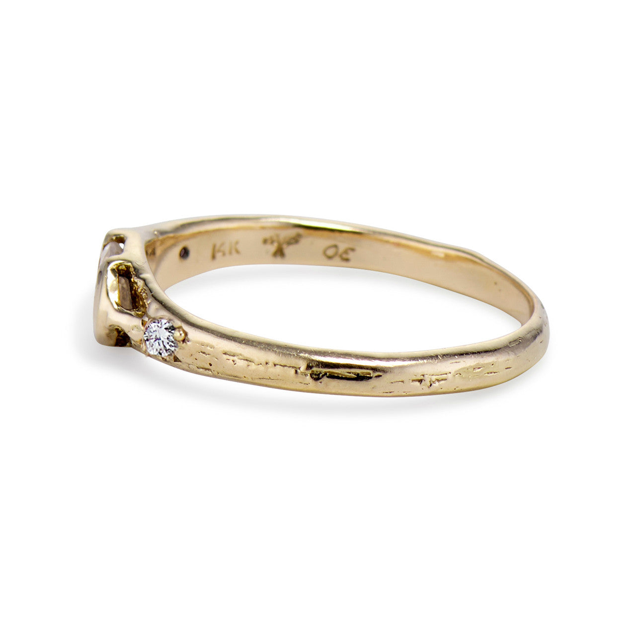 Calais Oval Diamond Bezel Ring