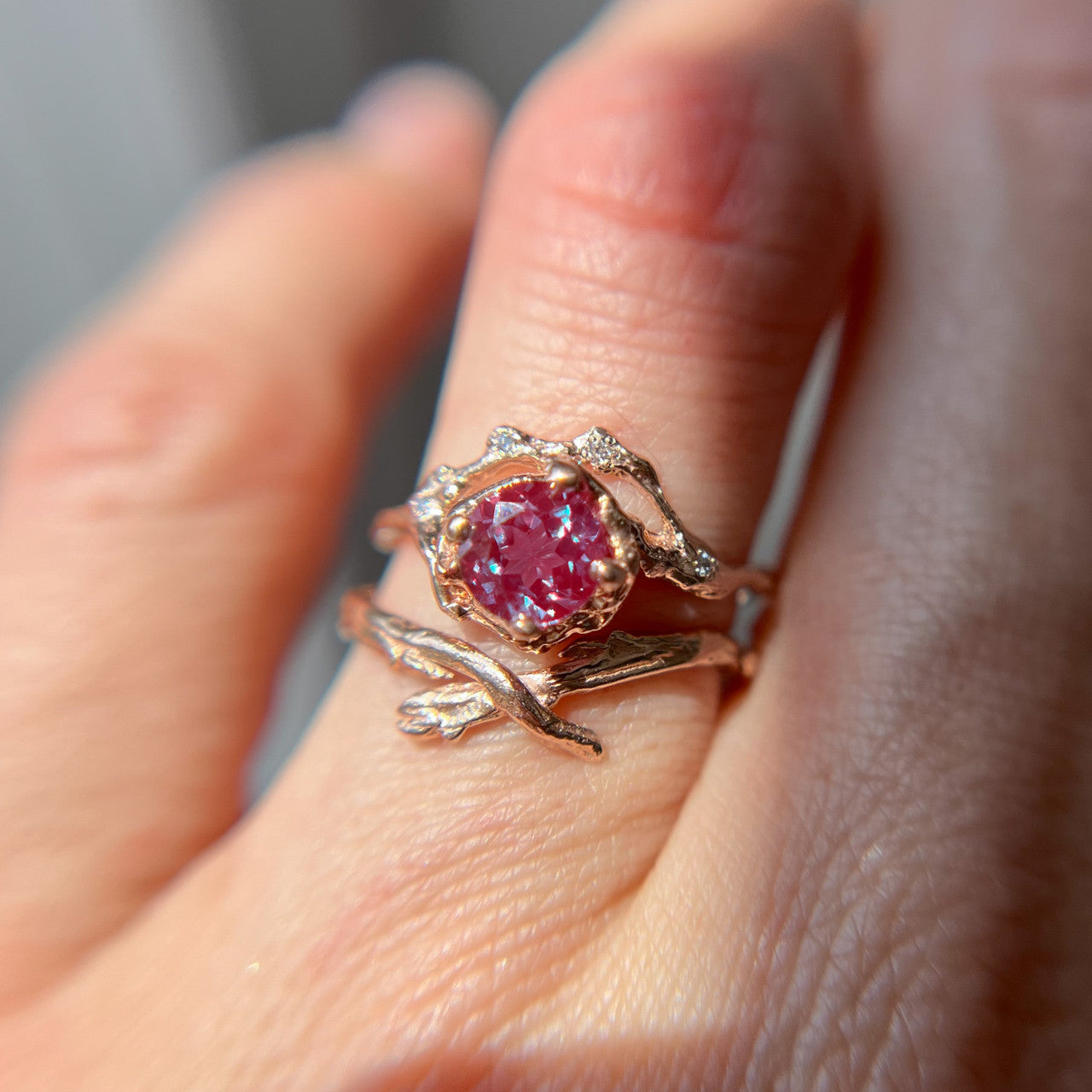 Bluebell Contour Ring