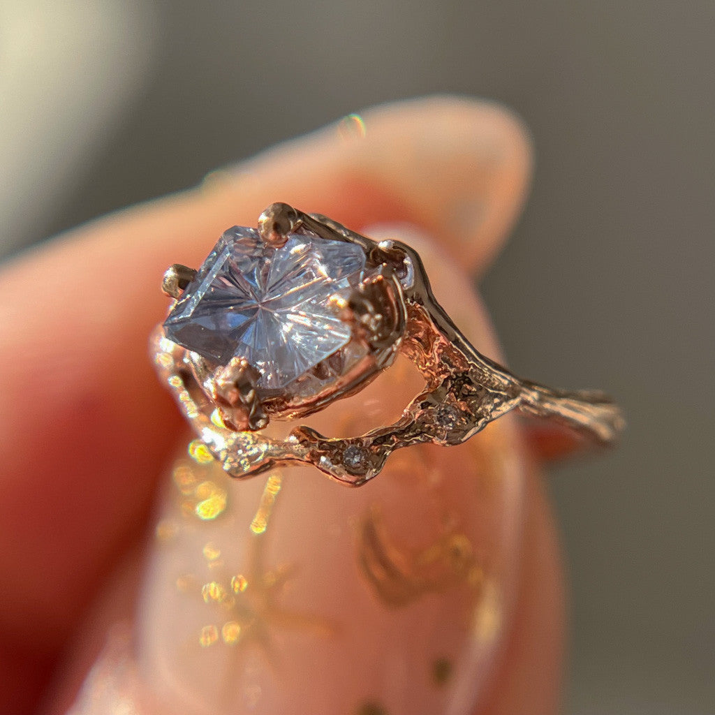 Naples Half Halo Ring Setting