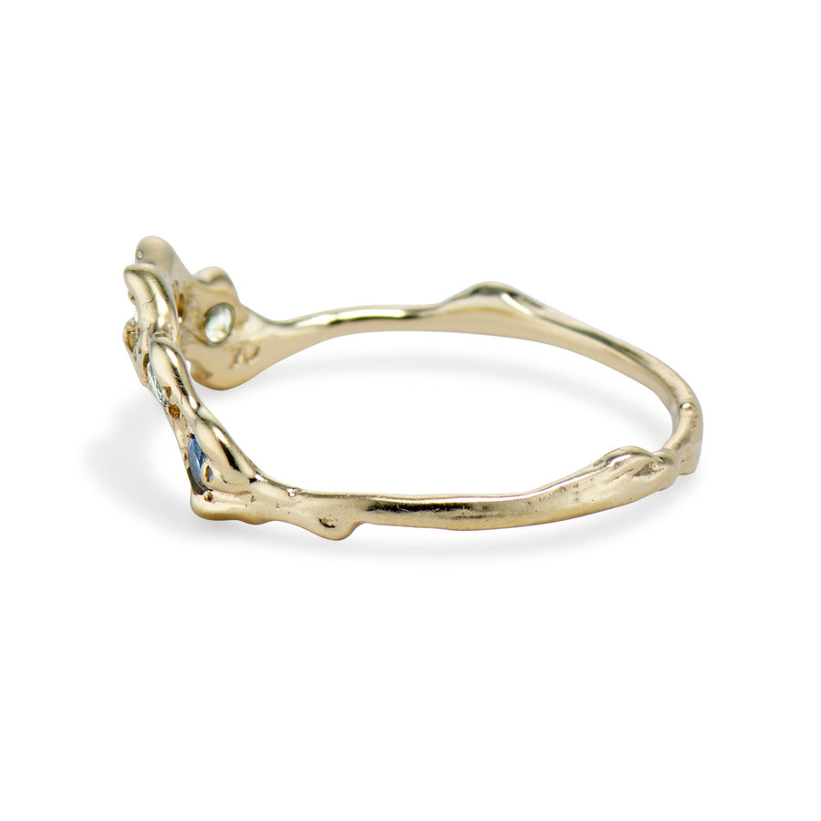 Naples Rainbow Crown Ring
