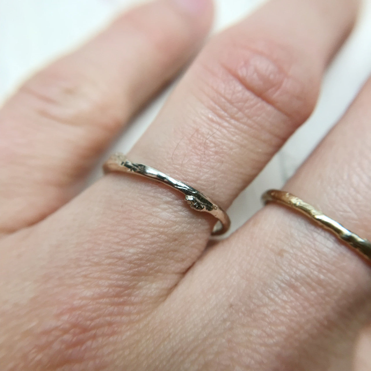 Silver Garland Ring