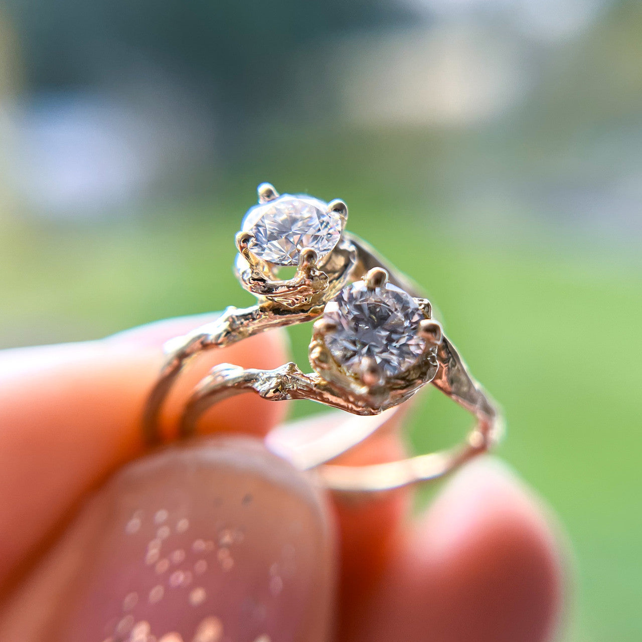 Demi Naples Diamond Solitaire Ring