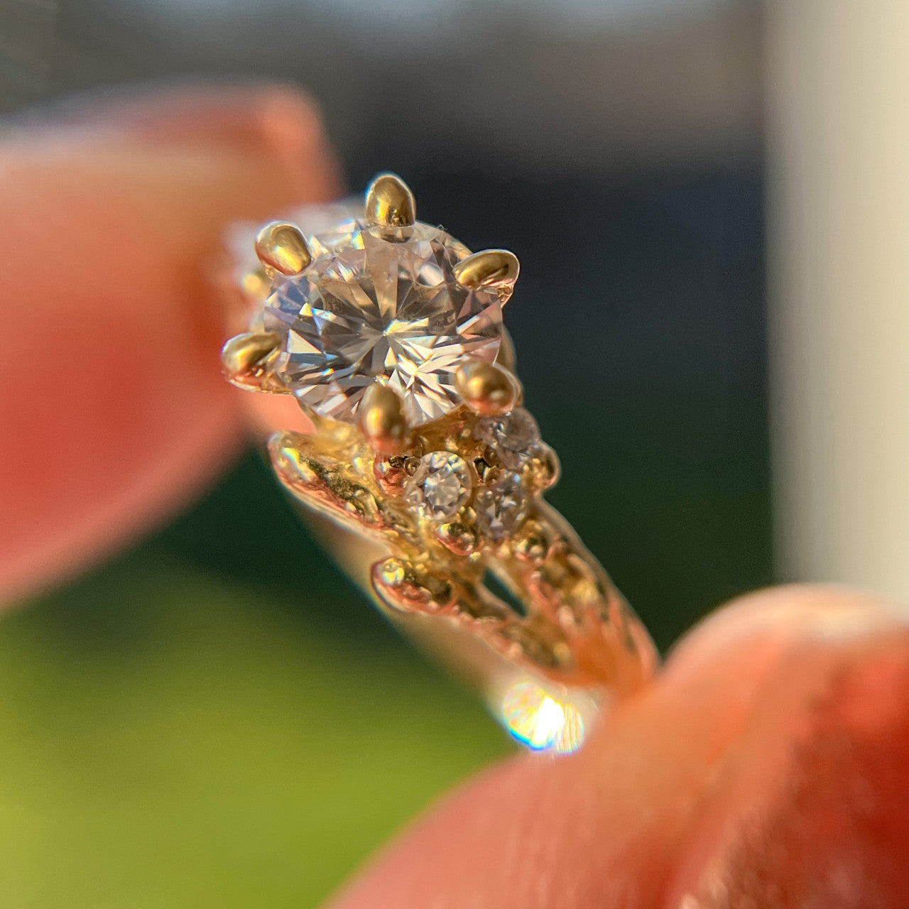 Feyre Diamond Cluster Ring