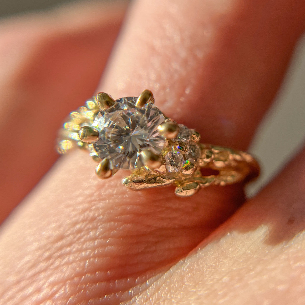 Feyre Diamond Cluster Ring