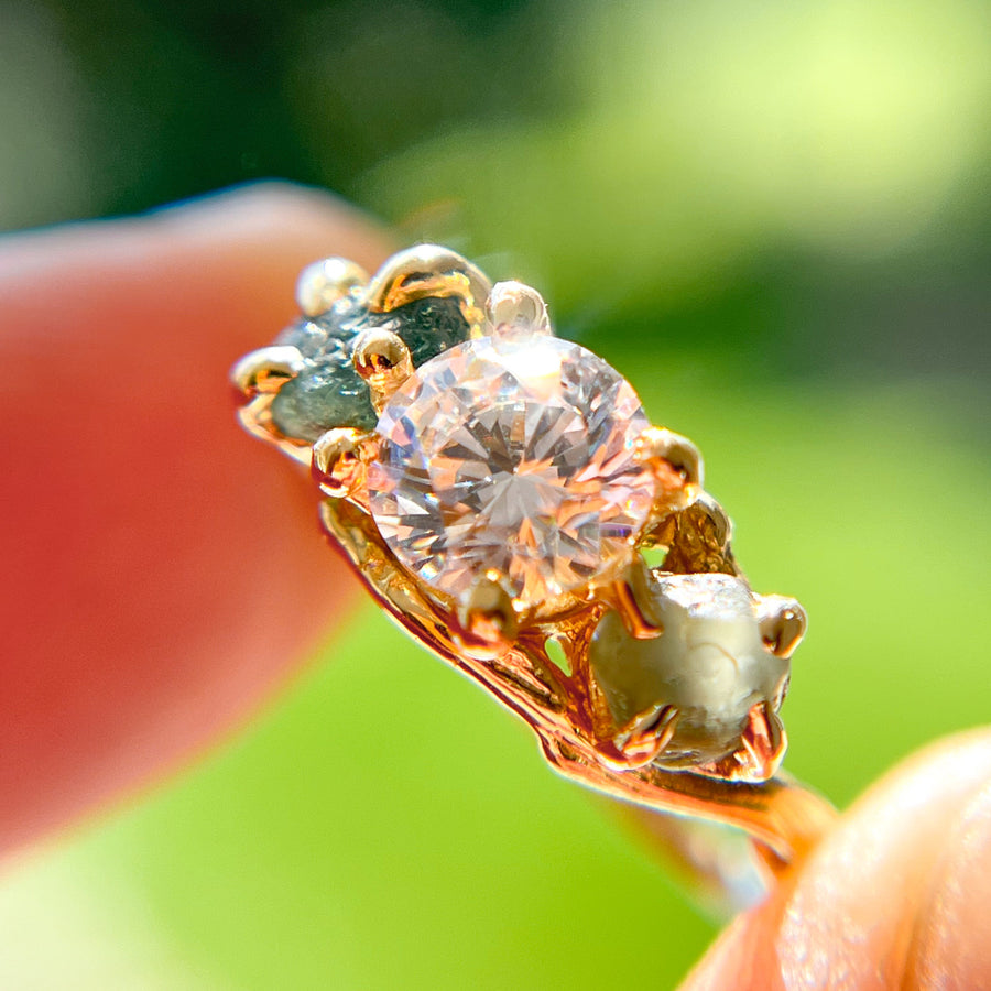 Unity Diamond Three Stone