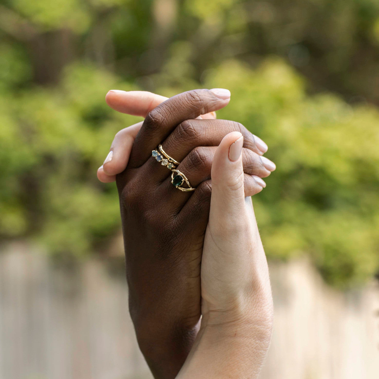 Garland Four Stone Ring