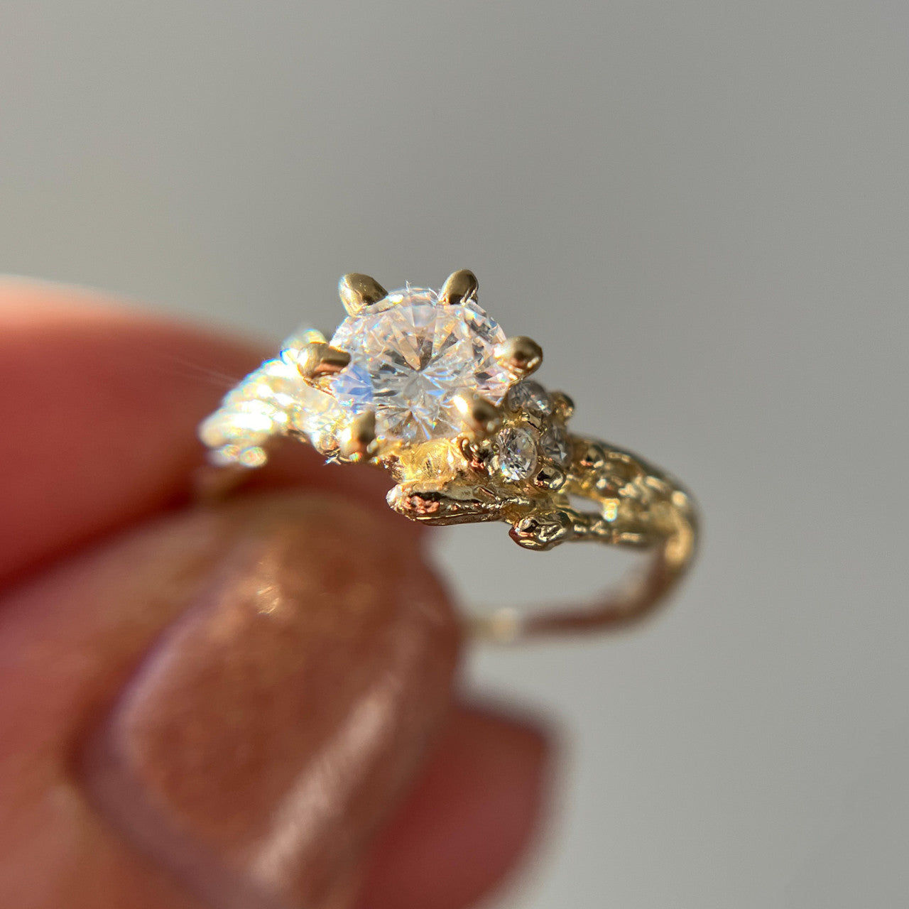 Feyre Diamond Cluster Ring