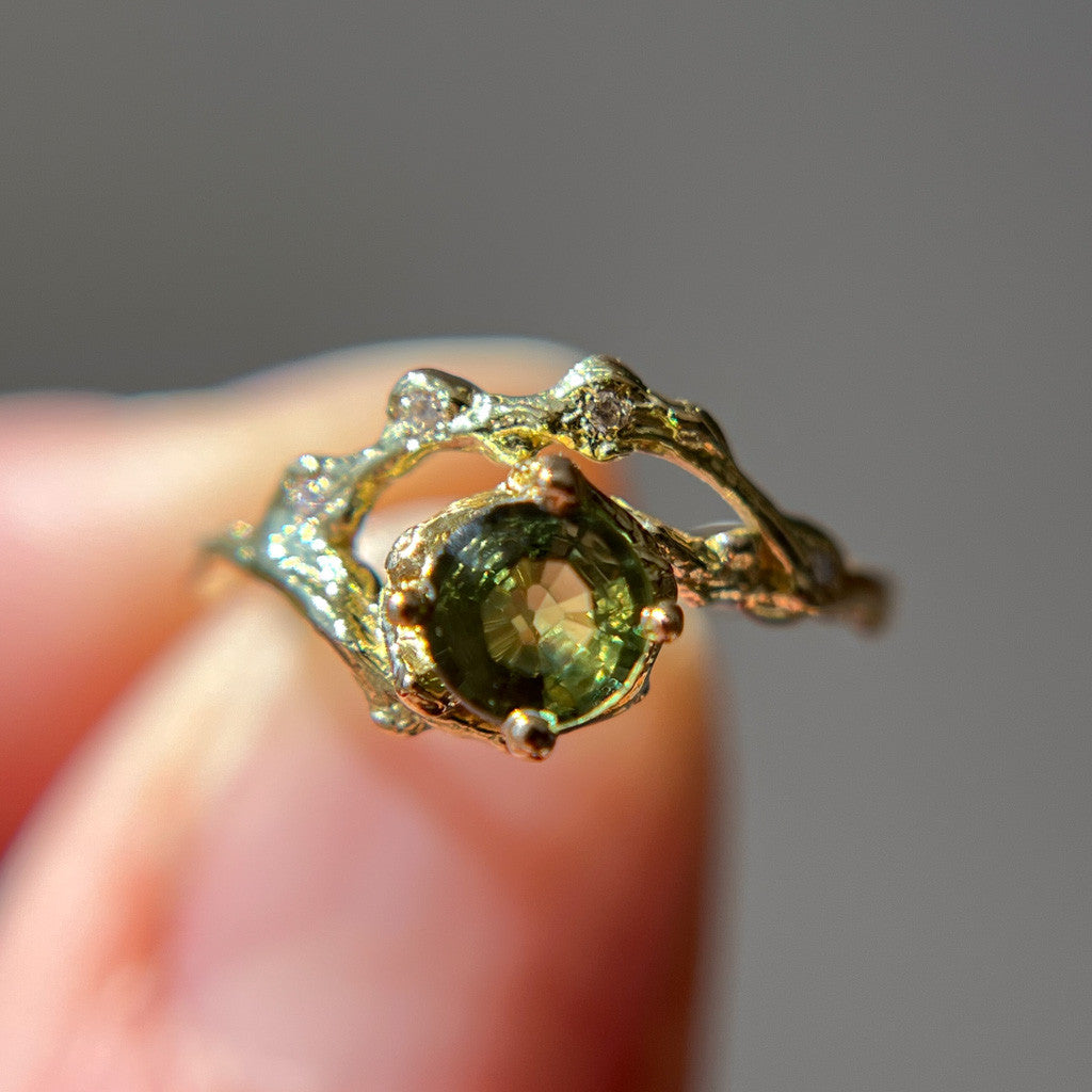 Naples Half Halo Ring Setting