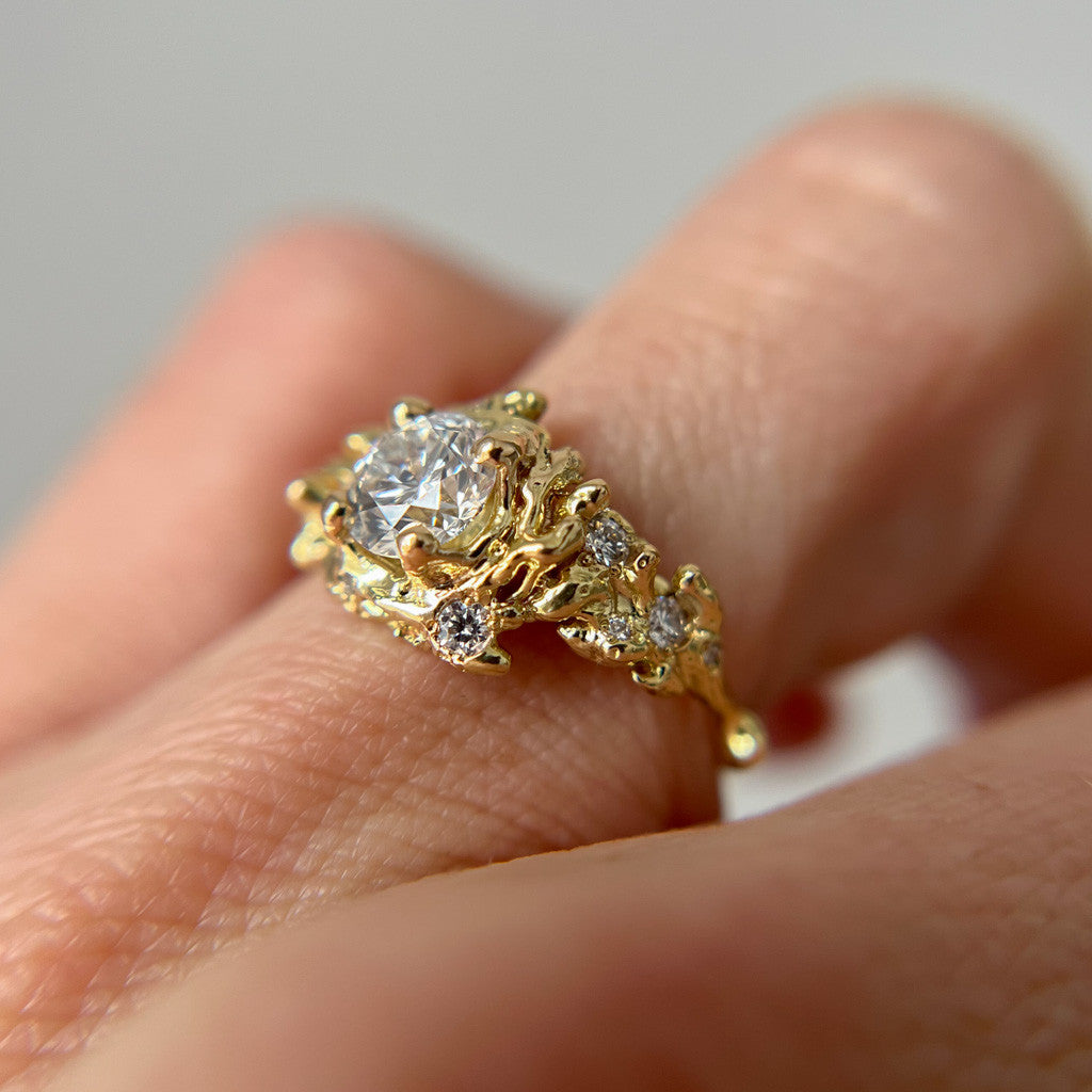 Isla Diamond Solitaire Ring