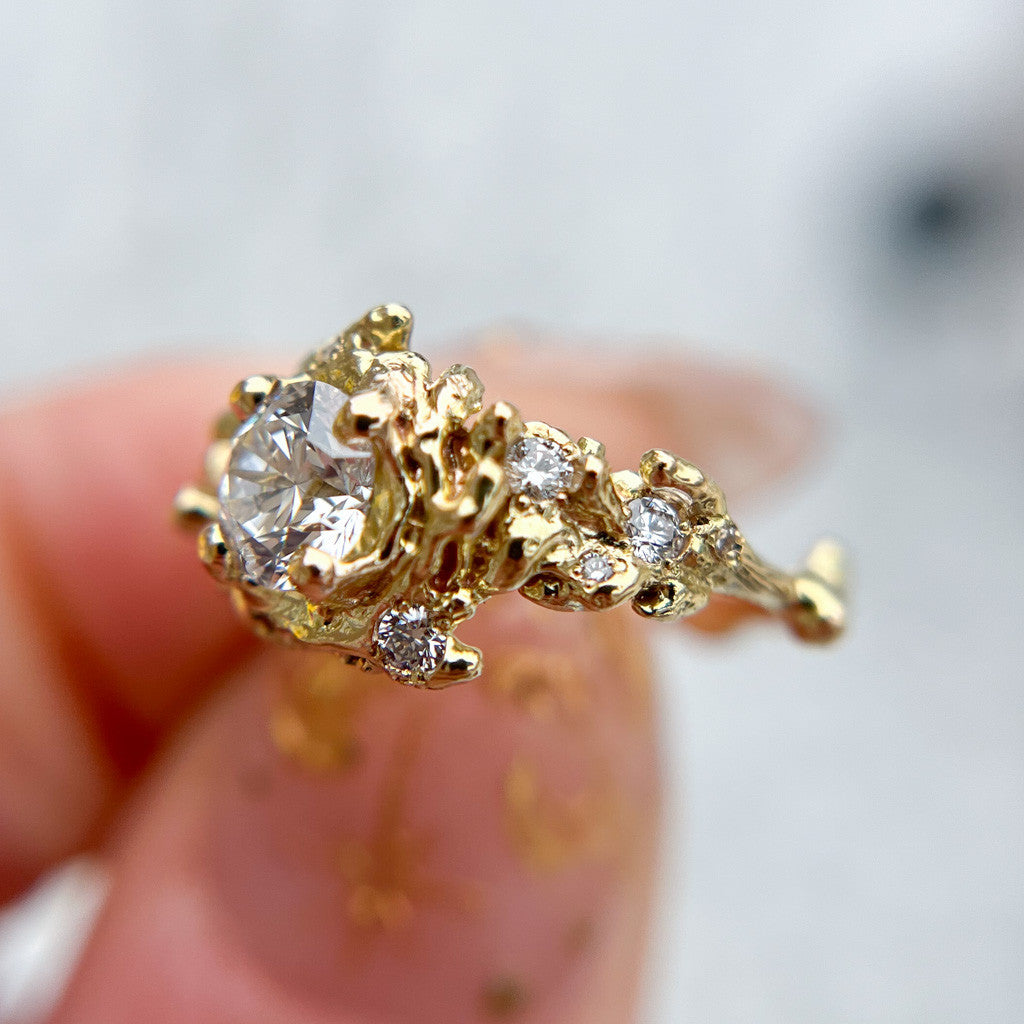Isla Diamond Solitaire Ring