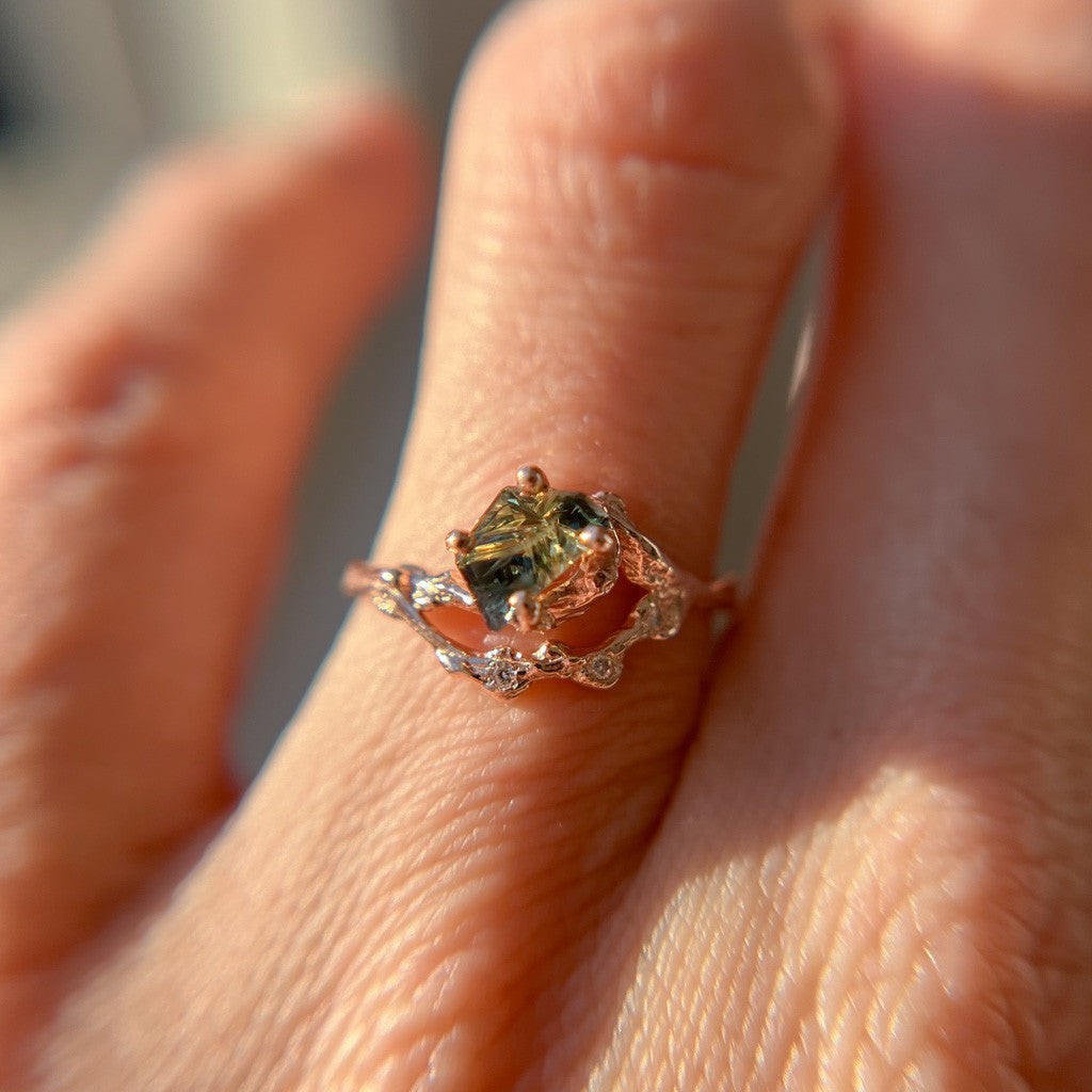 Naples Half Halo Ring Setting