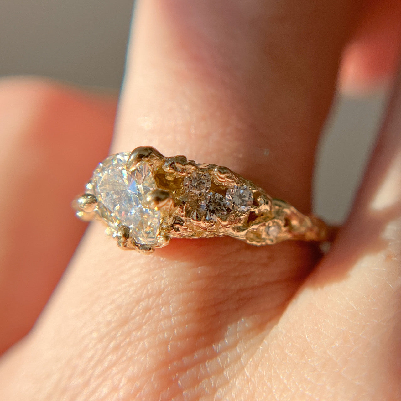 Juniper Diamond Cluster Ring