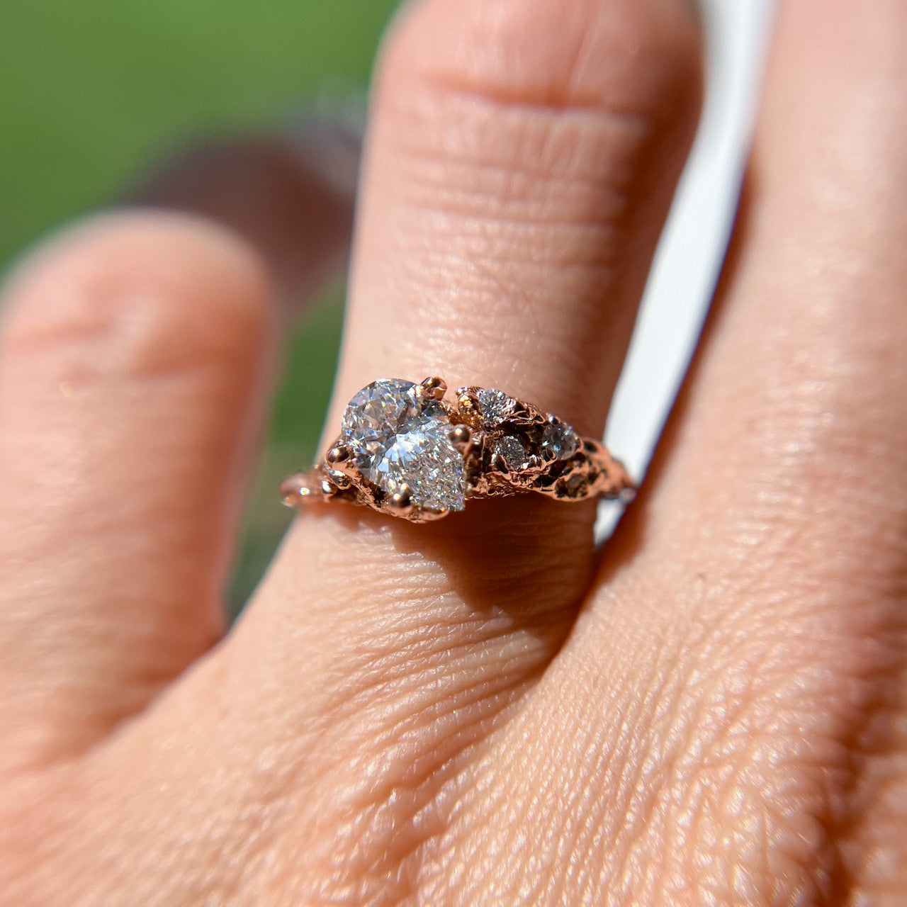 Juniper Diamond Cluster Ring