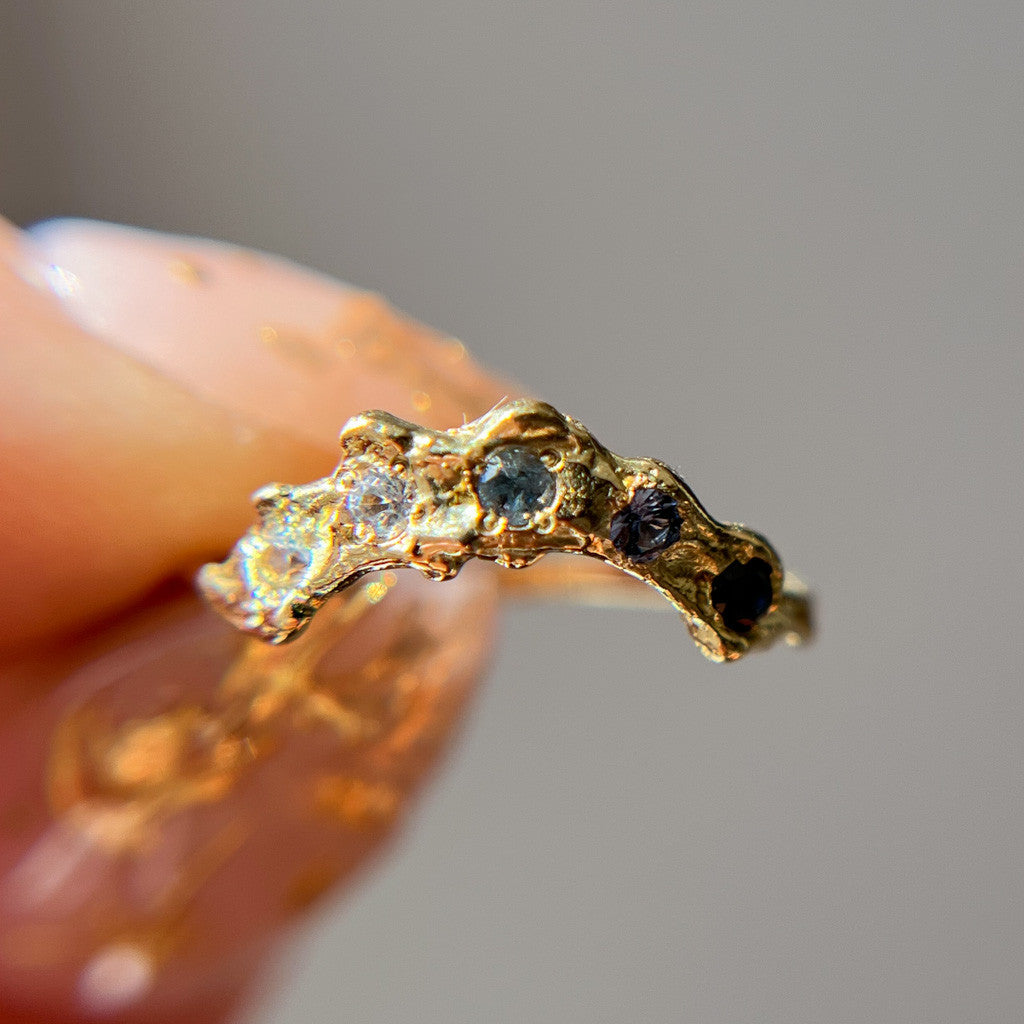 Naples Rainbow Crown Ring
