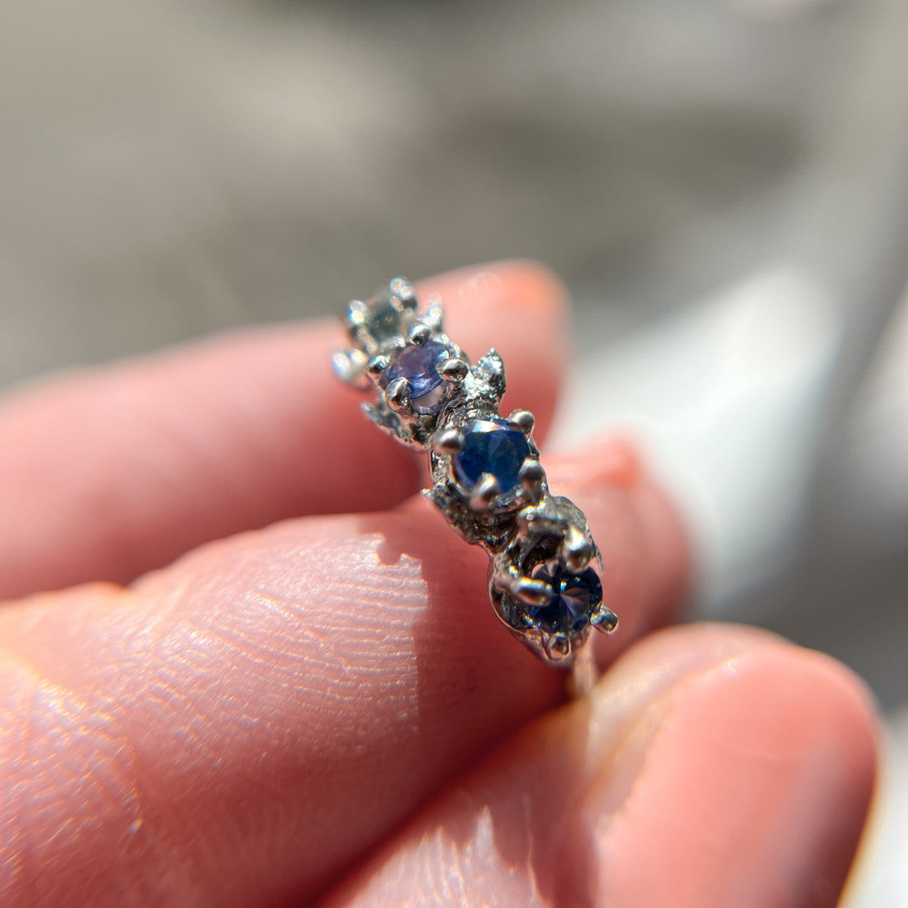 Union Montana Sapphire Four Stone Ring