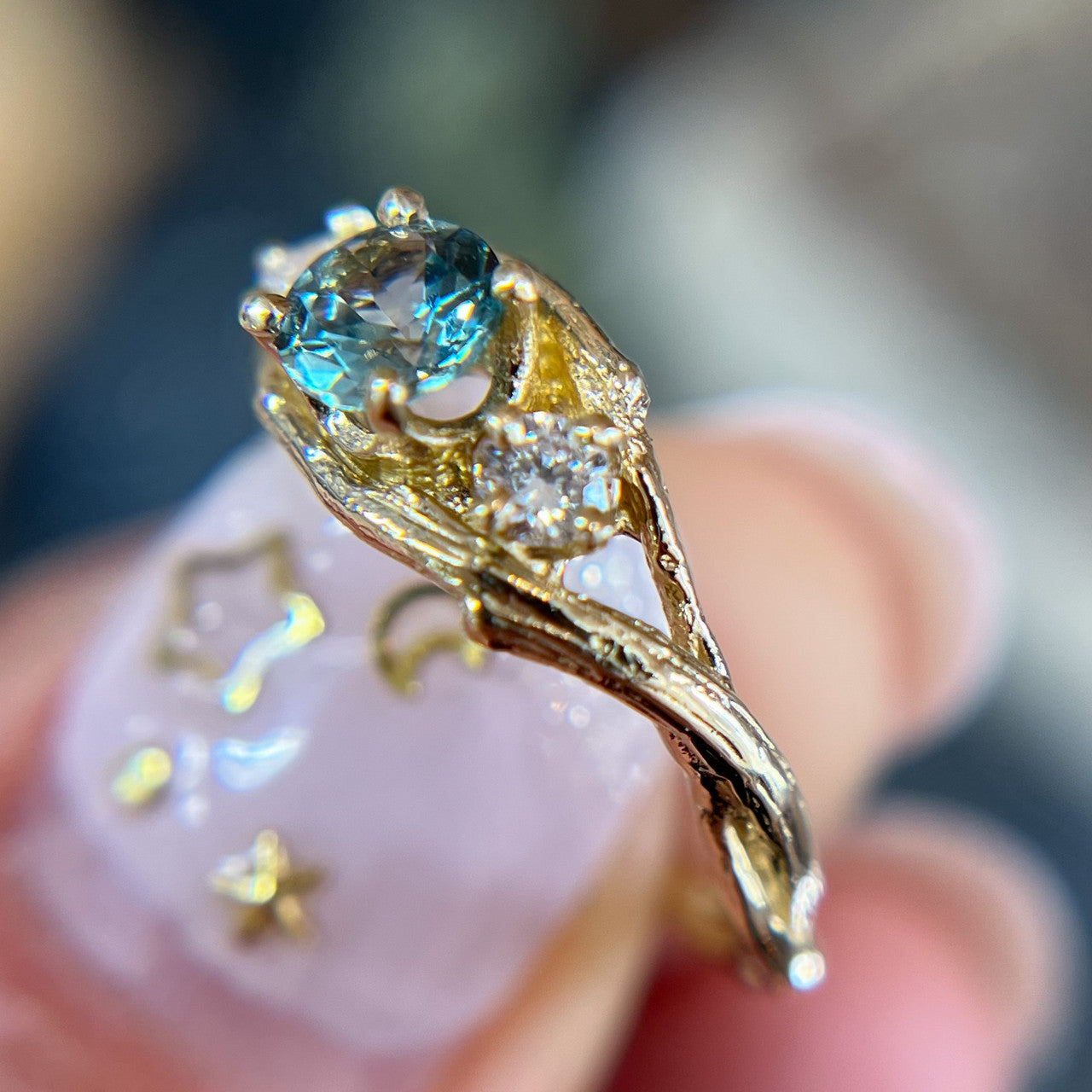 Unity Three Stone Ring