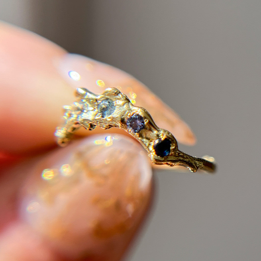 Naples Rainbow Crown Ring