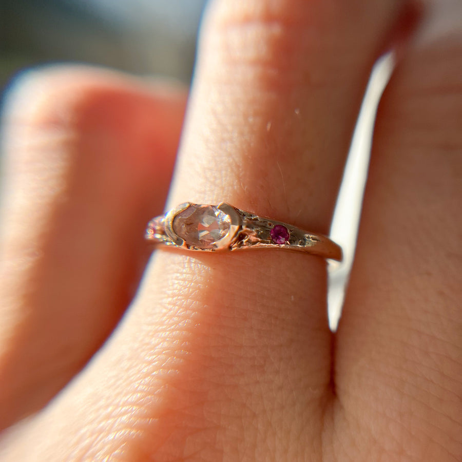 Clarabelle Morganite Ring - Ready To Ship