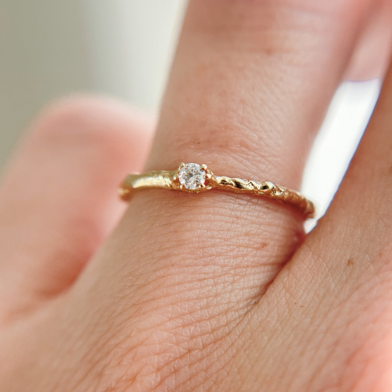 Lila Diamond Solitaire