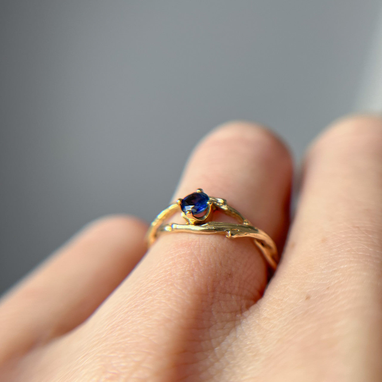 Petite Unity w/Sapphire - Ready To Ship