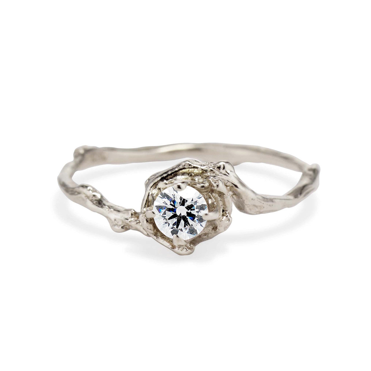 Petite Naples Diamond Solitaire