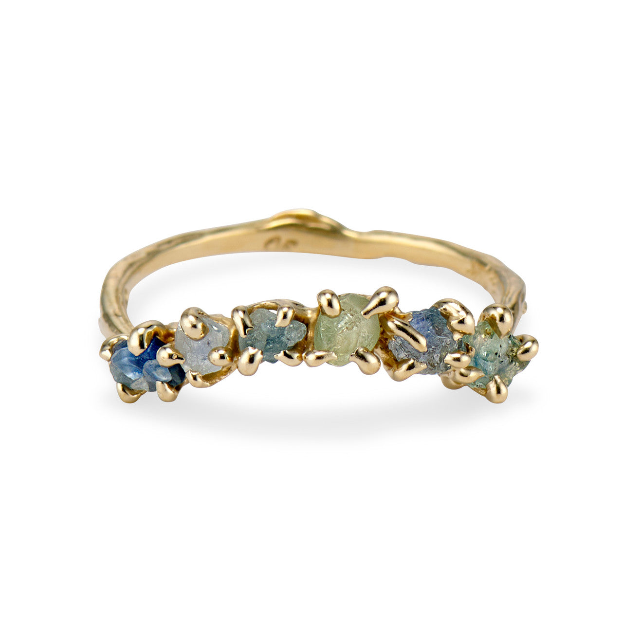 Garland Montana Sapphire Contour Ring
