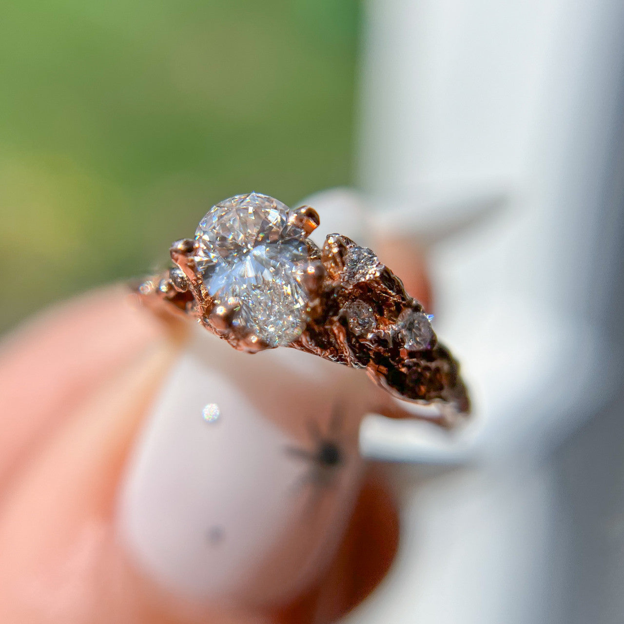 Juniper Diamond Cluster Ring