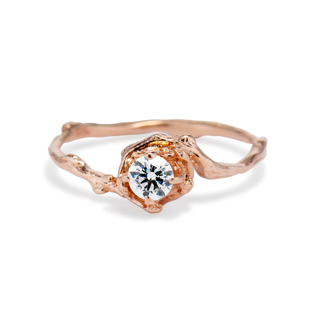 Petite Naples Diamond Solitaire