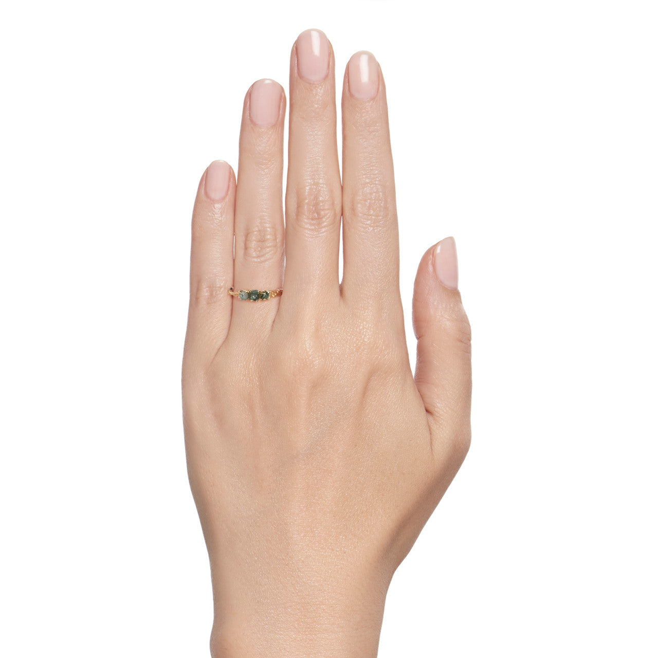 Engagement ring inspired by nature by Olivia Ewing Jewelry