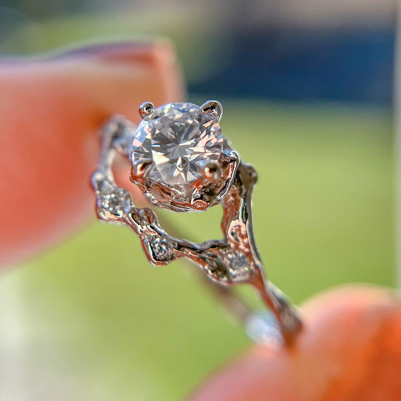 Demi Naples Diamond Half Halo