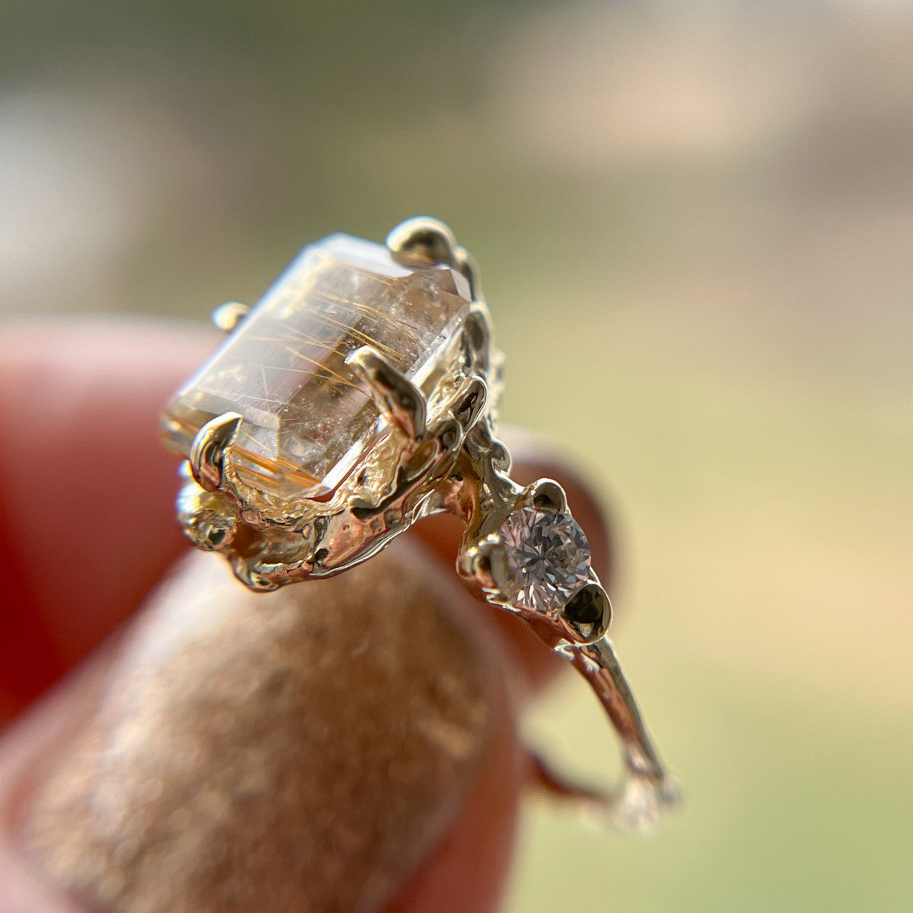 Naples Rutilated Quartz Trio