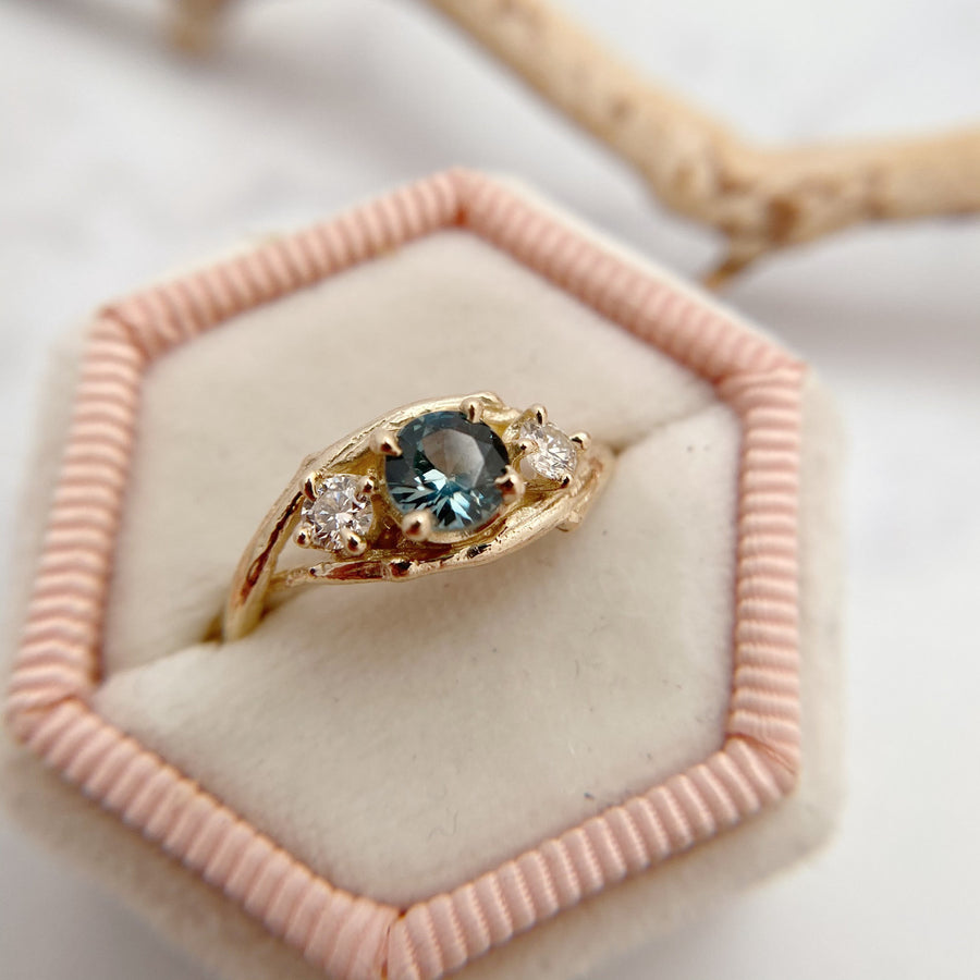 Unity Three Stone Ring - Ready To Ship