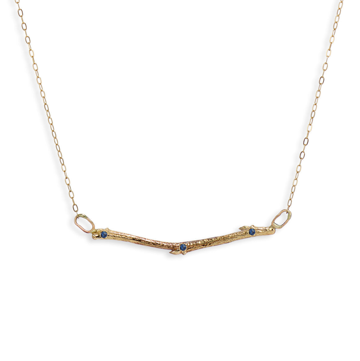 Bluebell Sapphire Necklace
