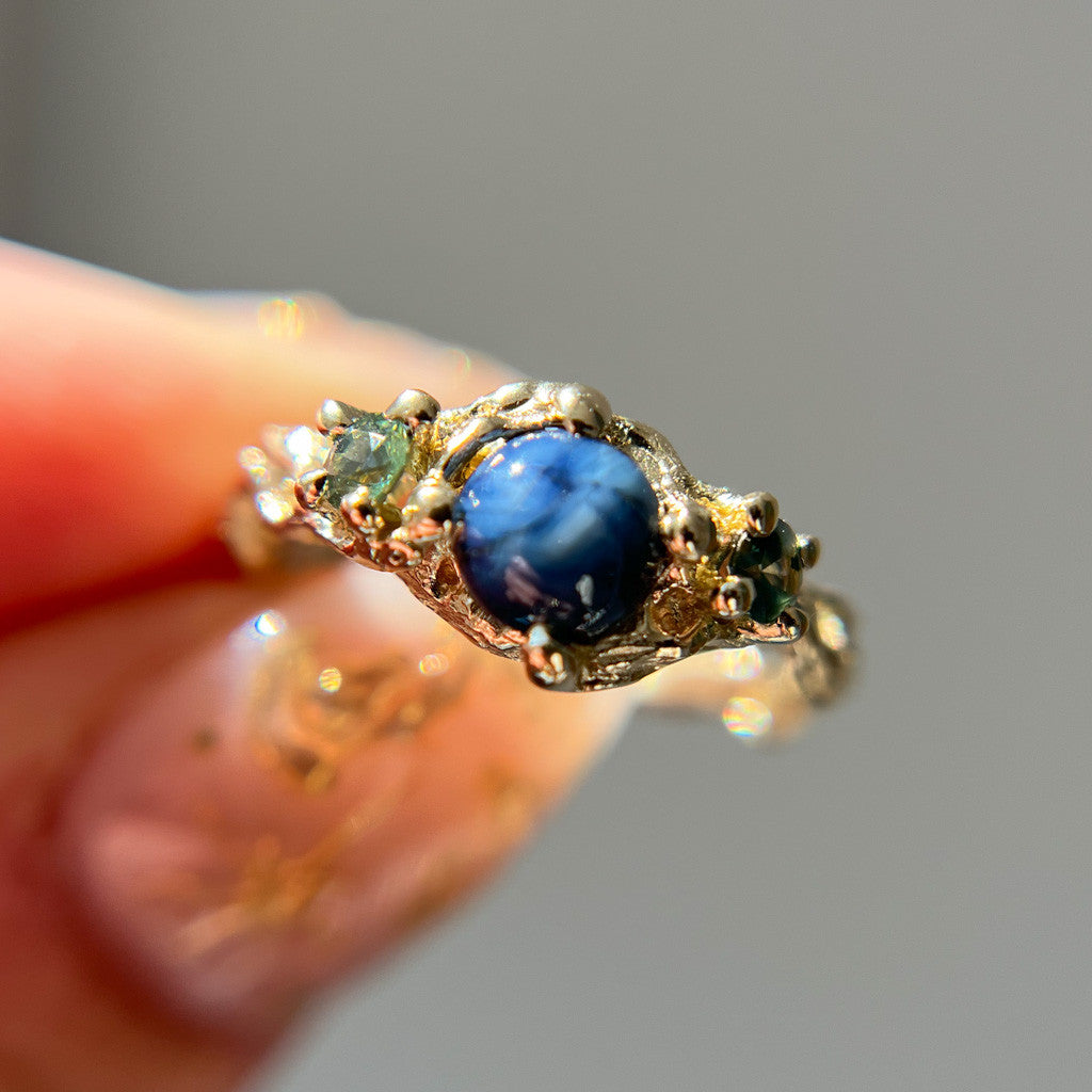 Woodland Three Stone Setting