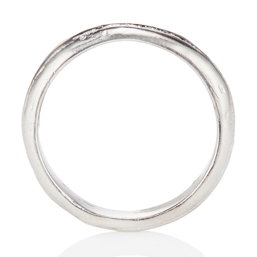 Men's Unique Wedding Band by Olivia Ewing Jewelry
