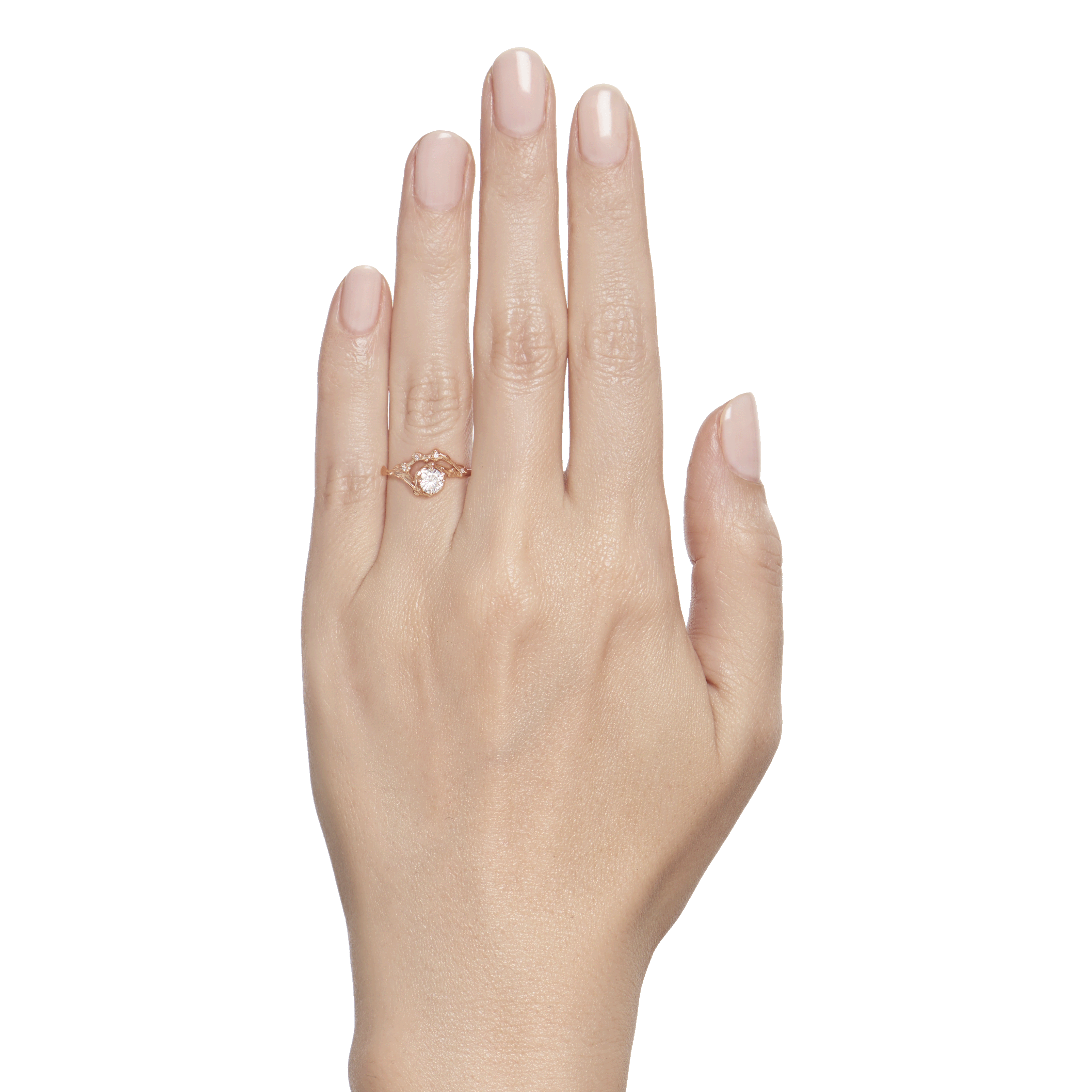 Demi Naples Diamond Half Halo