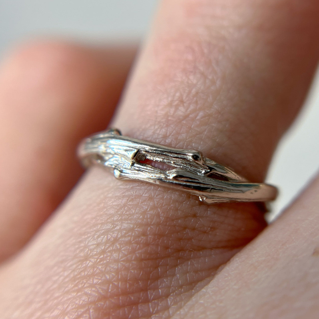 14K Rose Gold Unity Ring by Olivia Ewing Jewelry