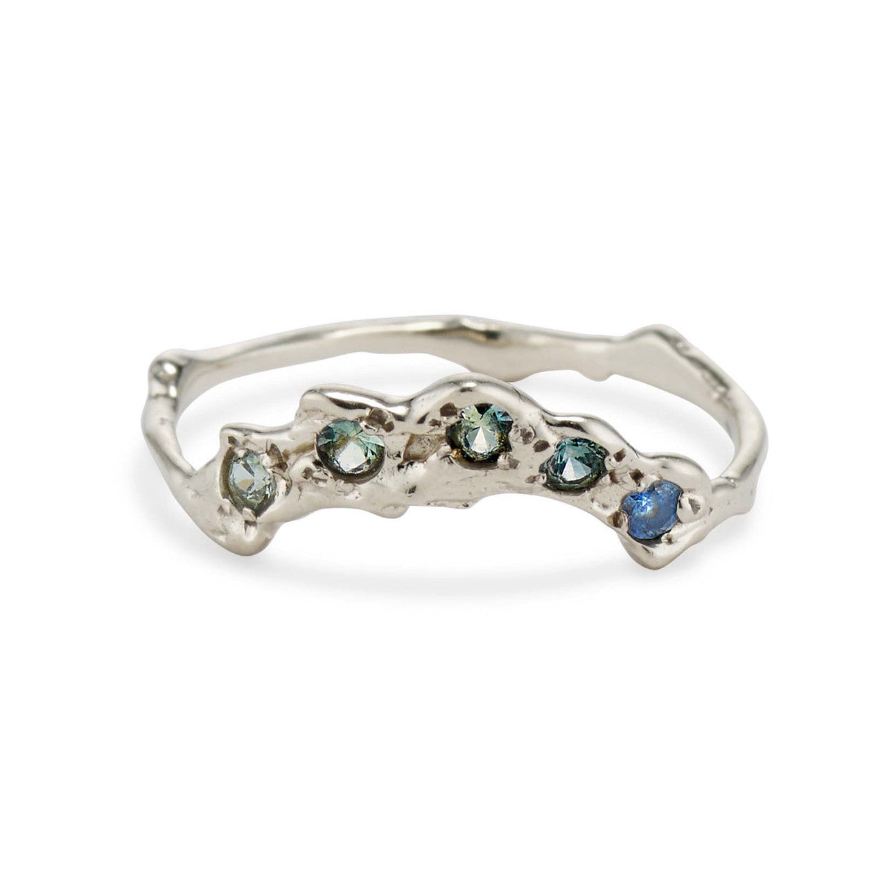 Naples Rainbow Crown Ring