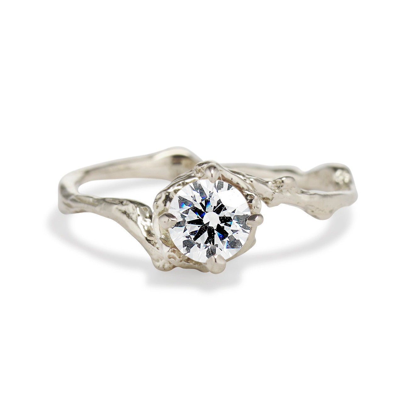 Demi Naples Diamond Solitaire Ring