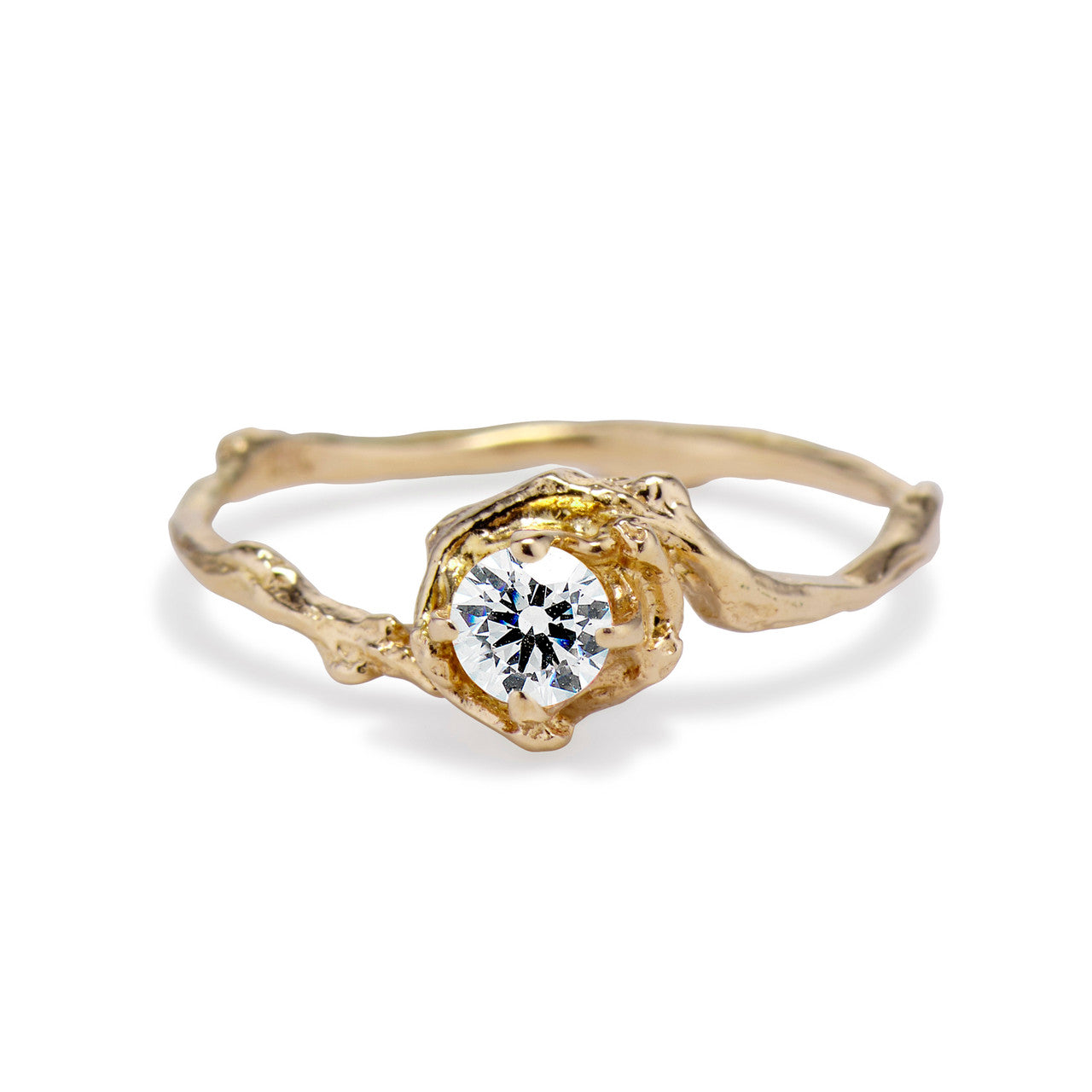Petite Naples Diamond Solitaire