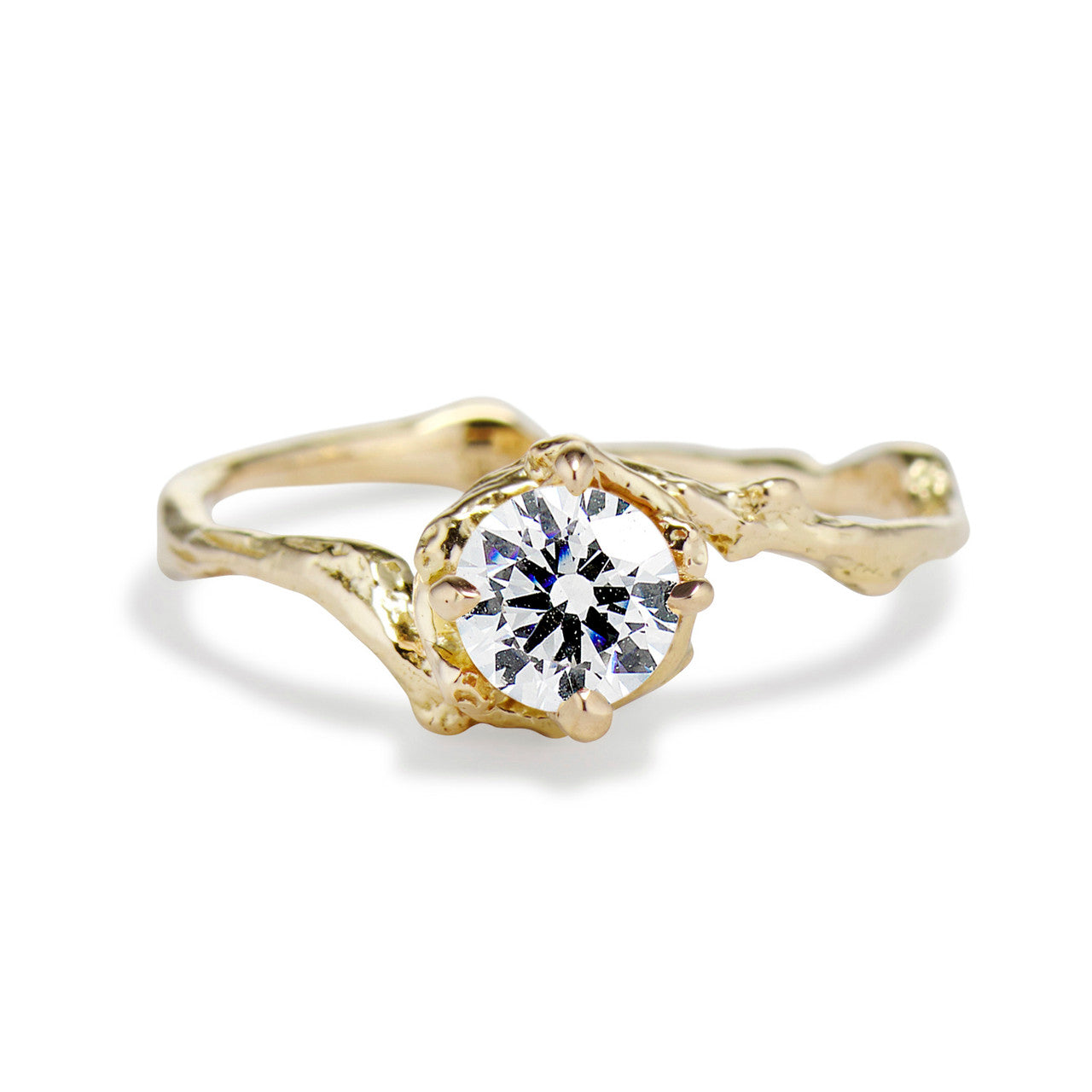Demi Naples Diamond Solitaire Ring